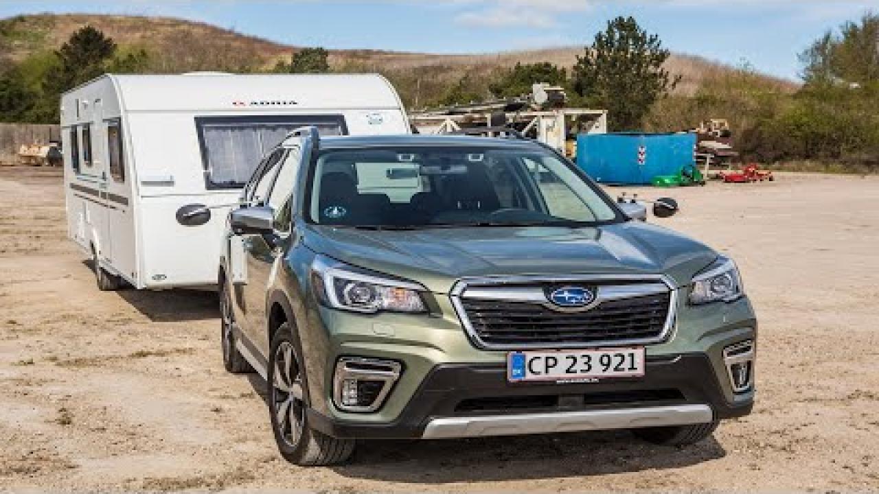 DCU tester Subaru Forester 2020-model som campingtrækker