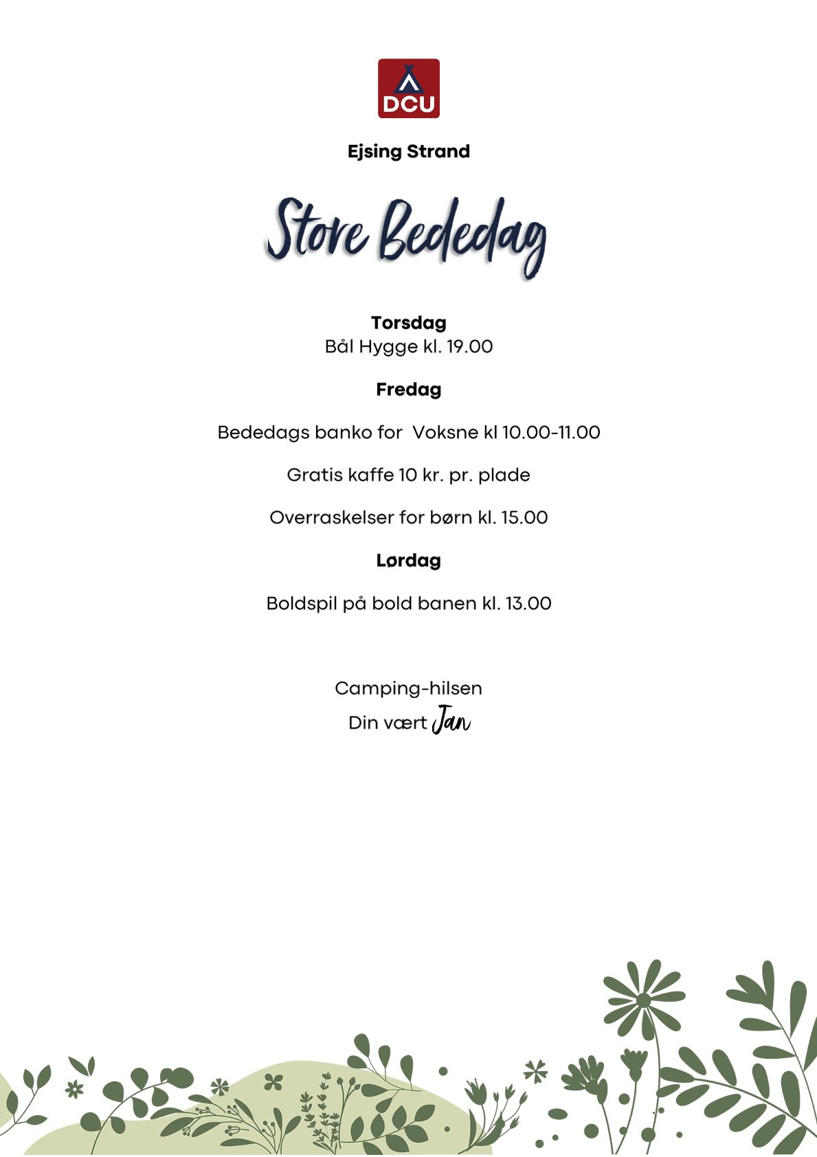 store bededag