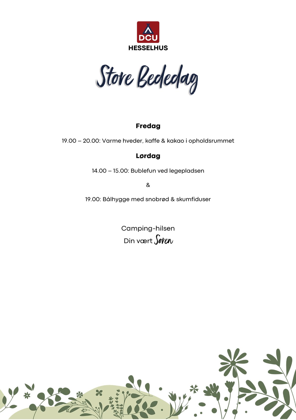 store bededag
