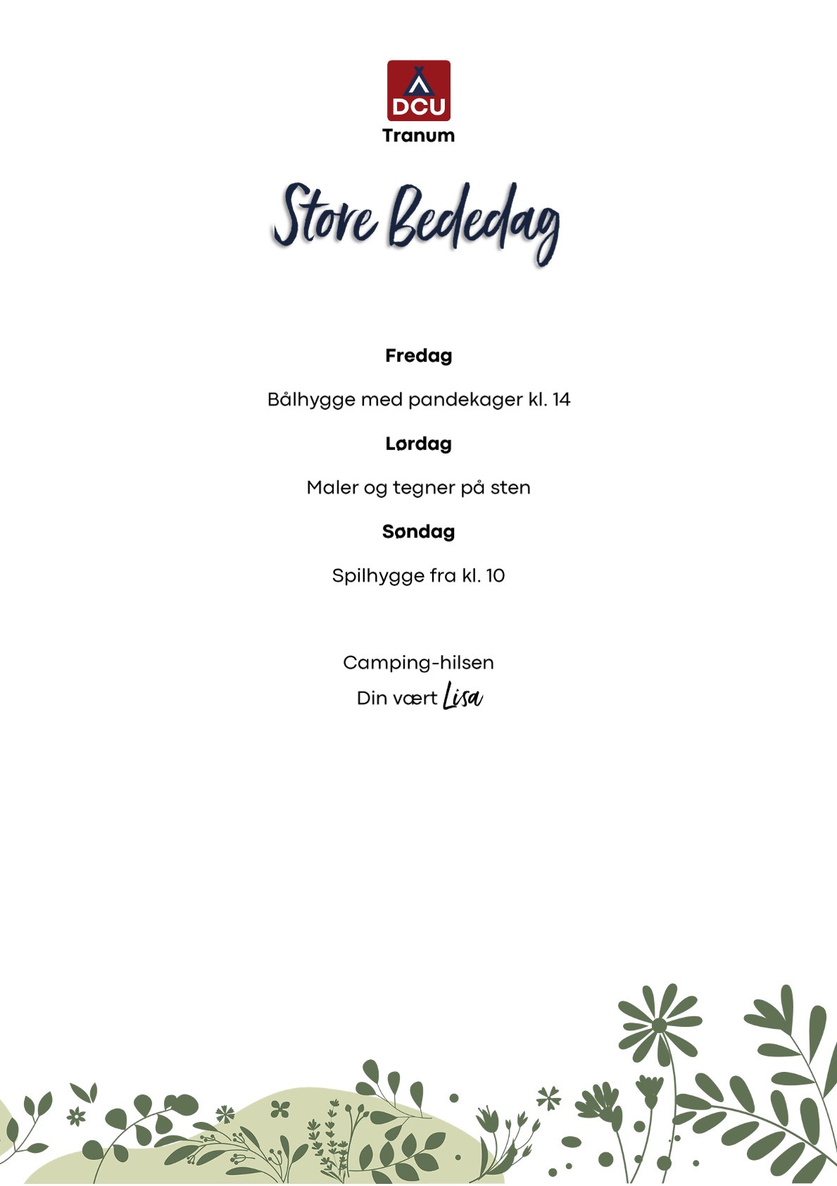 store bededag
