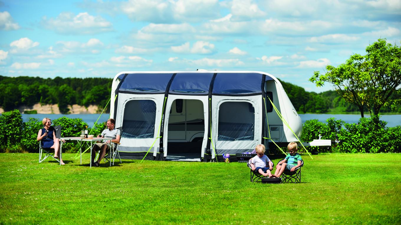 Outwell udvider sin Smart Air Imperial-kollektion med fire nye og eksklusive oppustelige fortelte. Outwell, luftfortelt, fortelt, telt, oppustelig