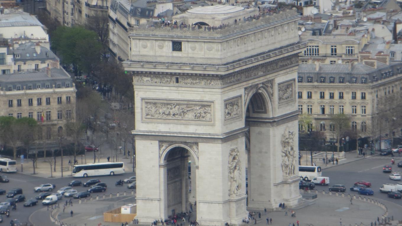 Triumfbuen i Paris.
