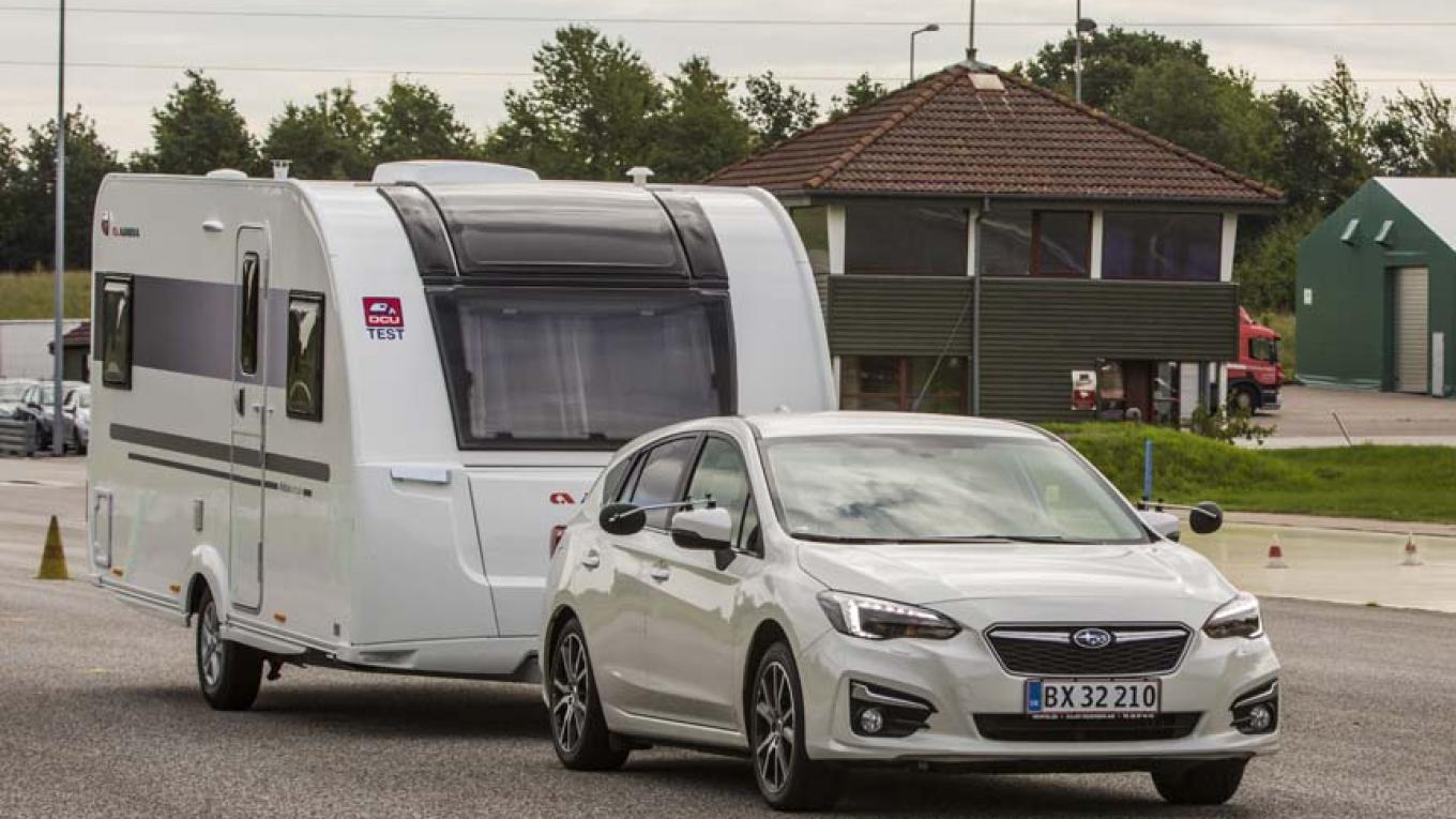 Subaru XV, bil, biltest, campingtrækker