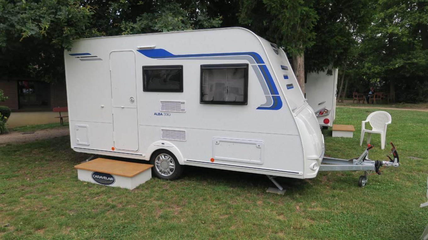 Den nye Alba skal fungere som indtrækker af især det unge publikum. Caravelair Alba 390, 2019-model, campingvogn
