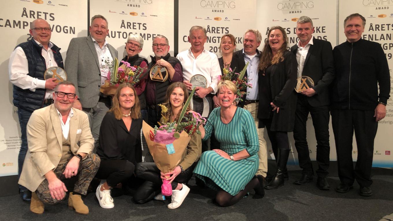 Der uddeles seks priser til Danish Camping Award 2019. Danish Camping Award 2019