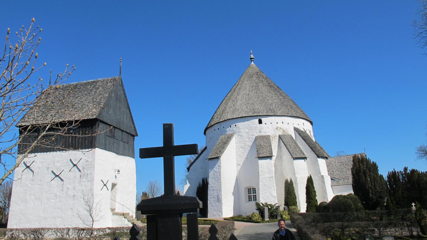 Rundkirkerne på Bornholm har en helt særlig historie. Foto: DCU