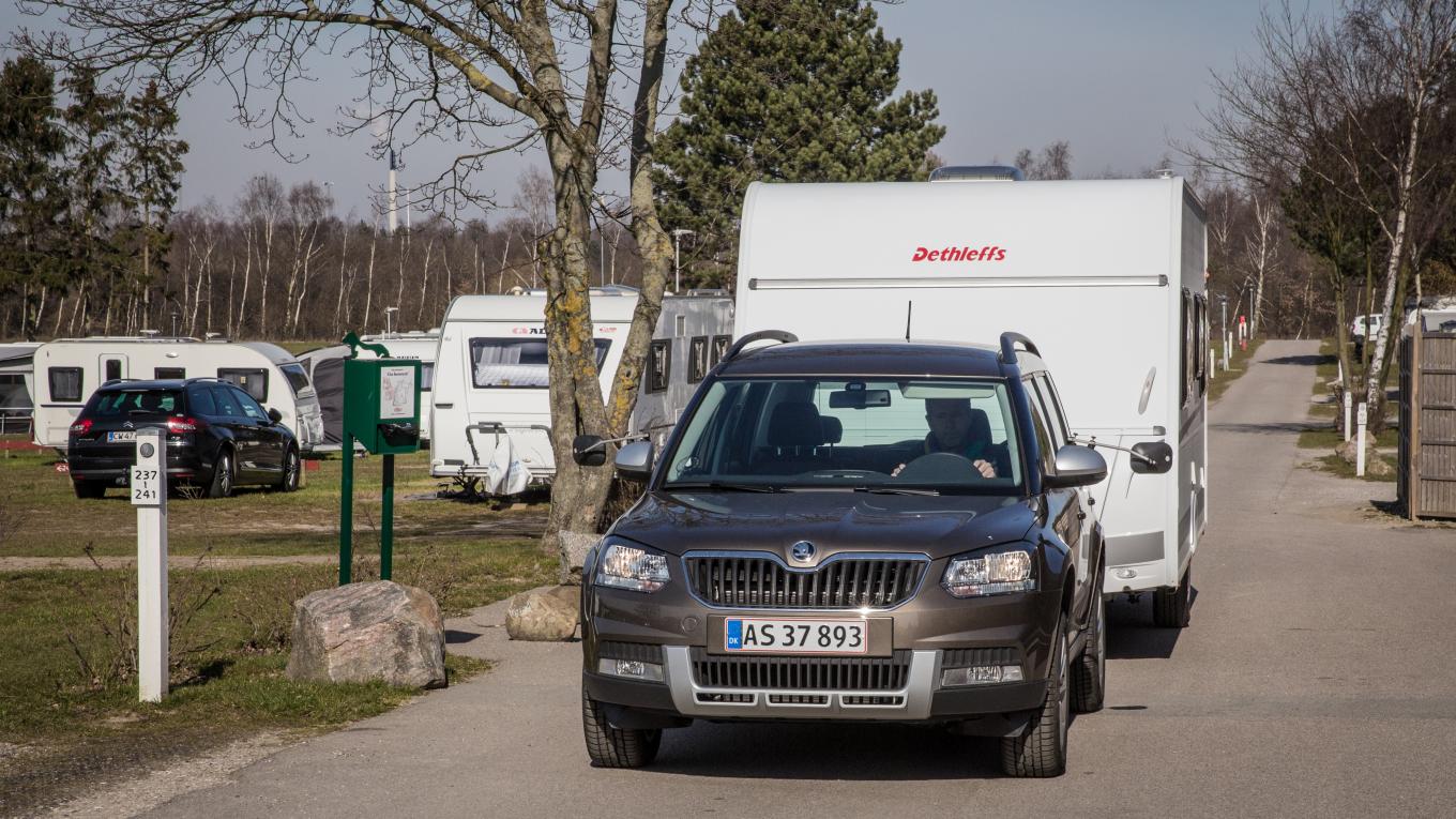 Billedtekst: Dethleffs c’trend fotograferet en dejlig forårsdag på Absalon.