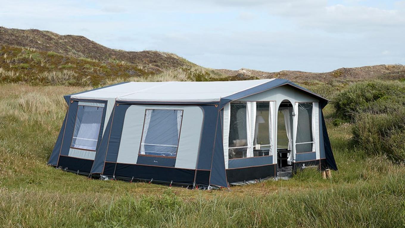 Isabella Moment 300 North vil fra 2019 kunne lejes på DCU’s campingpladser i både Nærum og på Flyvesandet. Isabelle Moment 300 North, telt, villatelt