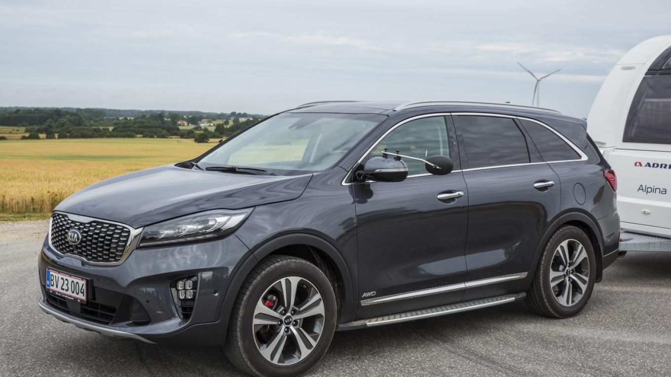 Kia Sorento, biltest, bil, SUV, campingtrækker