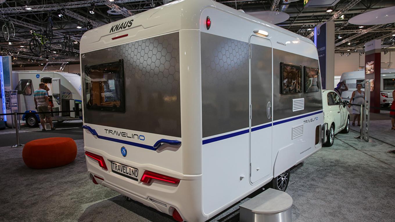 Knaus, Knaus Travelino, Travelino, Düsseldorf, 2017, 2017-nyhed, campingvogn, campingvogne, campingmesse, messe