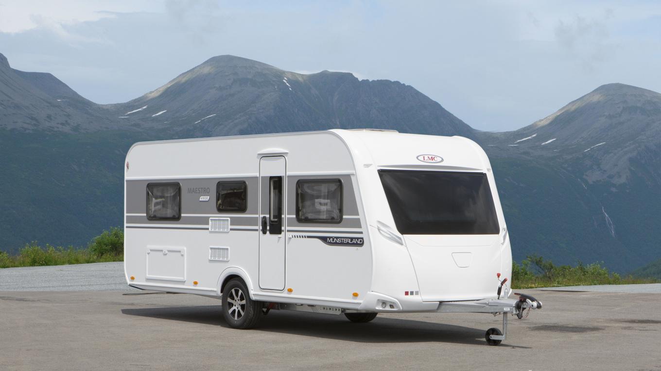 Modellen Maestro har fået en helt ny front. LMC, Maestro, campingvogn, camping, 2017, 2017-model