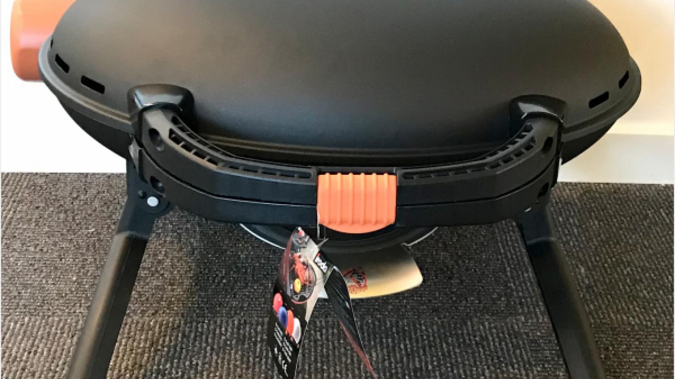 Det er denne O-Grill 500 fra bygemarkederne Silvan og Bauhaus, som er blevet tilbagekaldt.