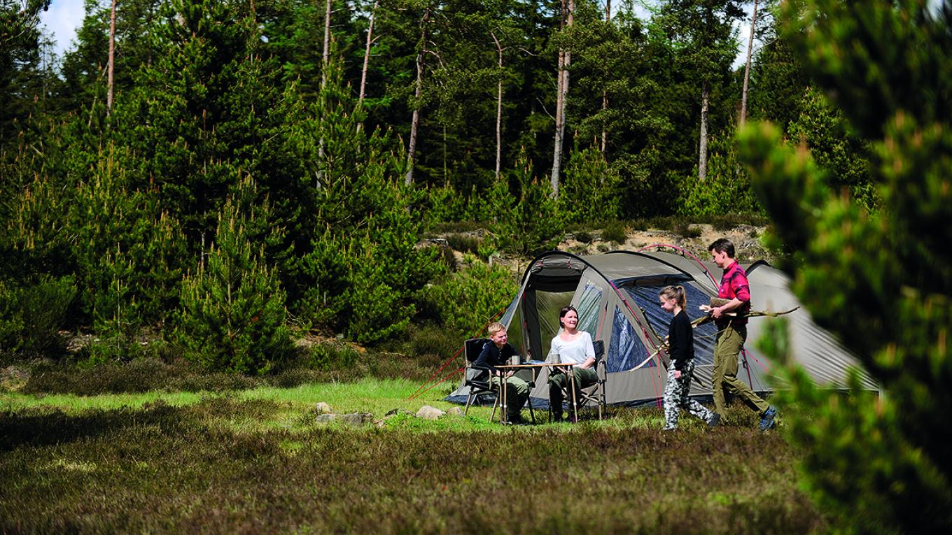 Hver Robens-model er ideel til grupper af venner eller familier med større børn. Robens, telte, familietelt, aktivferie, teltferie, teltcamping, camping