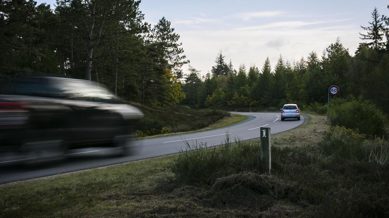 Landzonerne er der, hvor flest trafikanter mister livet i Danmark. Foto: Arkiv