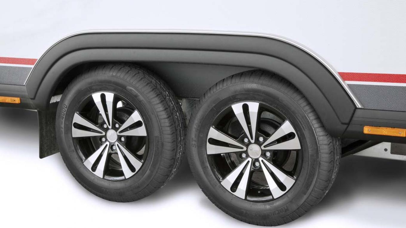 dobbelt dæk, boogie, Polar, campingvogn, campingdæk