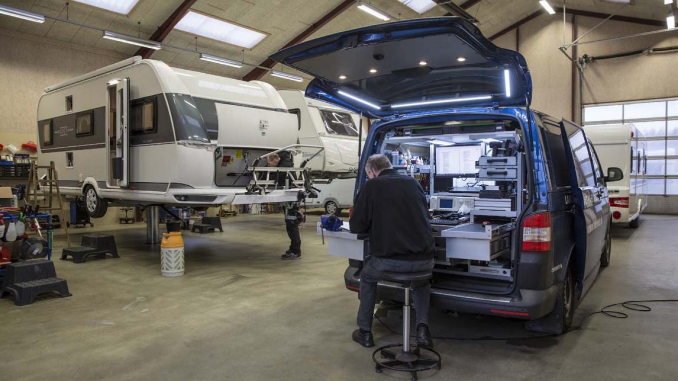 Teknologisk Institut, caravanværksted, campingværksted, testcenter, servicecenter