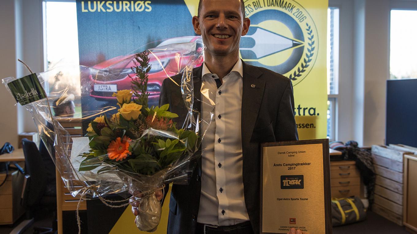 Årets Campingtrækker, campingtrækker, trækker, biler, camping, Opel, Opel Danmark, Thomas Bruun