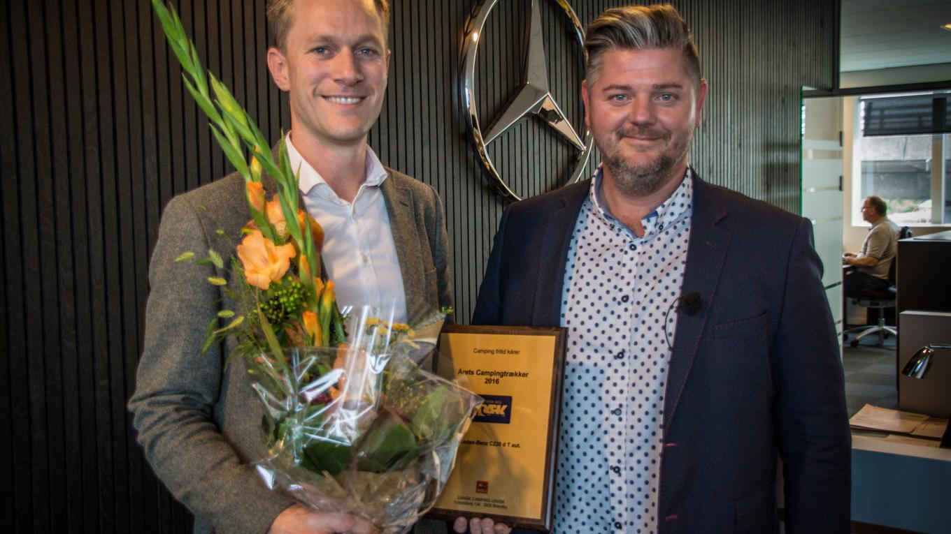 Vinder Årets Campingtrækker 2016, Mercedes-Benz