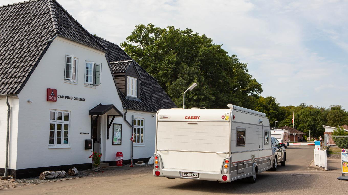 Reception på DCU-Camping Odense Reception på DCU-Camping Odense