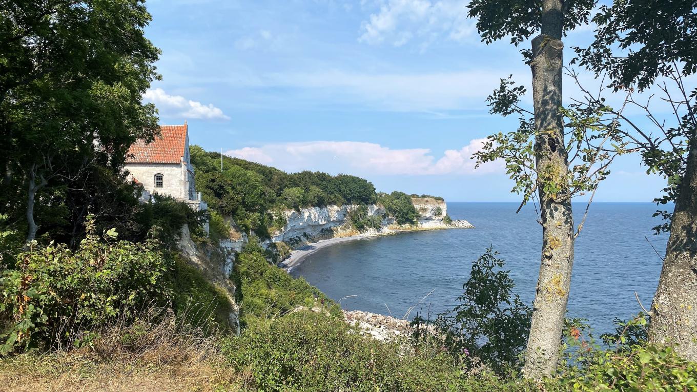 Stevns klint, Højrup kirke Sjælland rundt