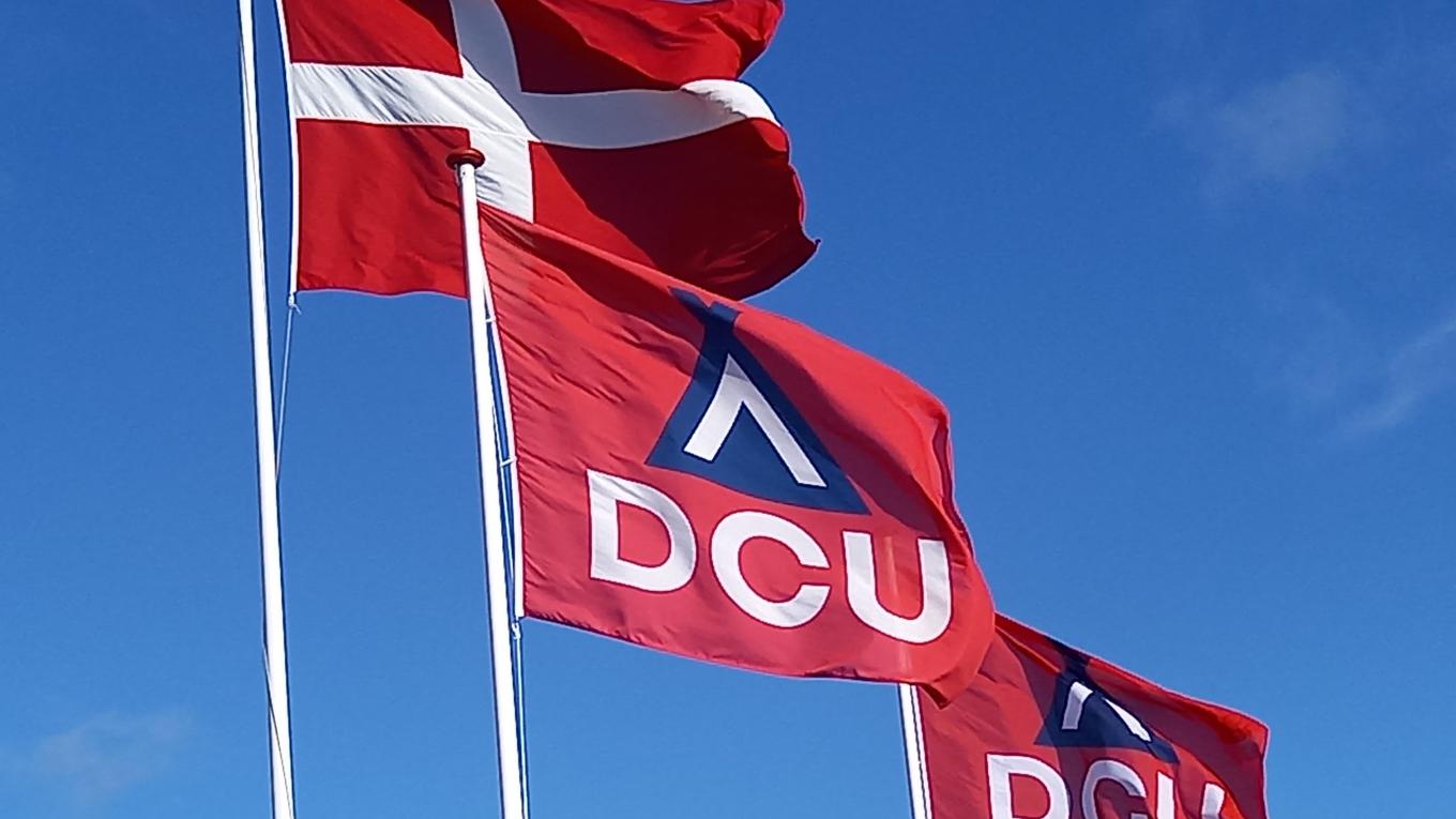 Flag Dannebro DCU Flag Dannebro DCU