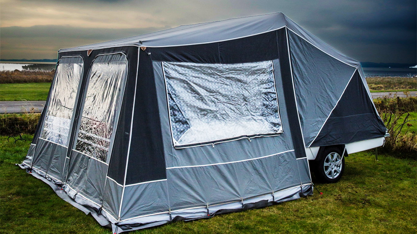 Vintercamping i telt Vintercamping i telt