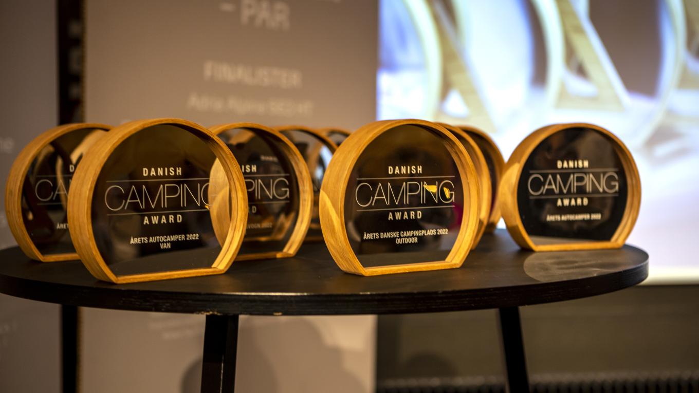 Danish Camping Award - priser