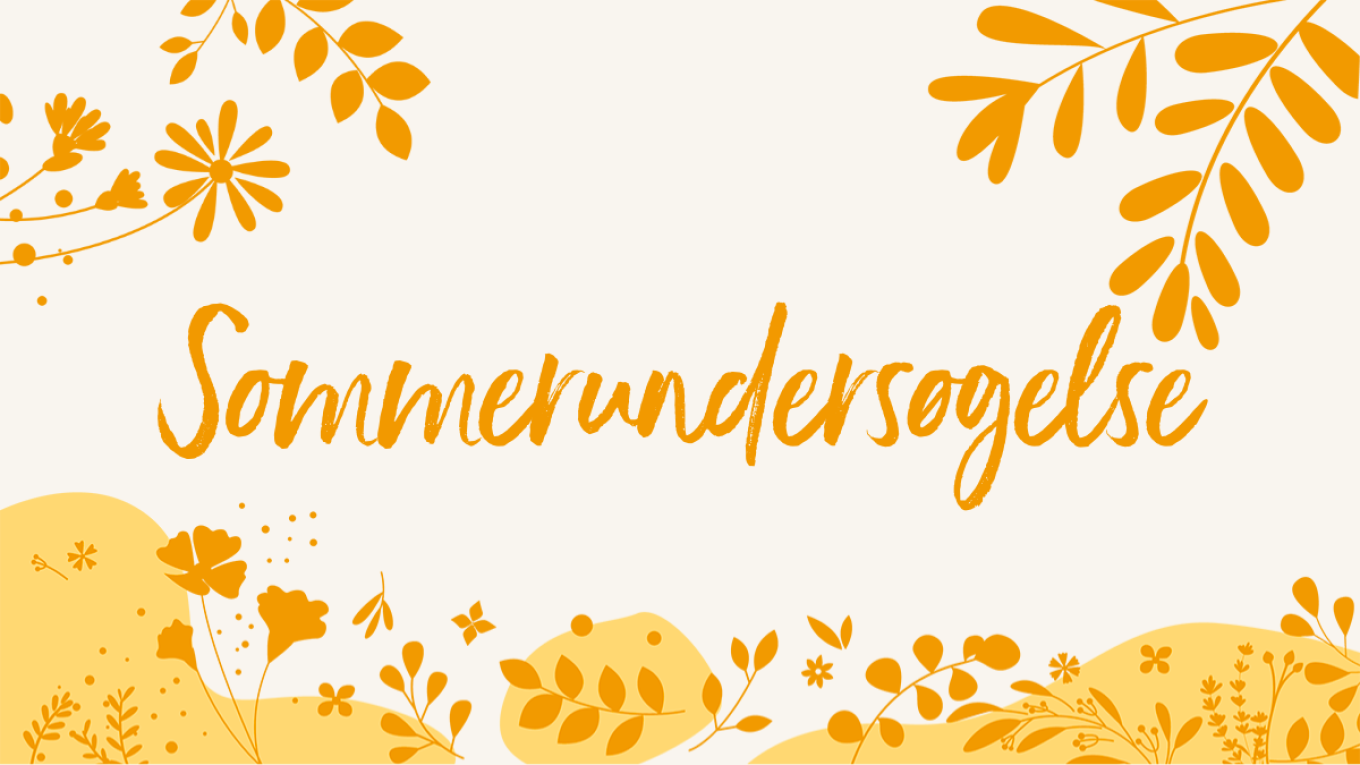 Sommerundersøgelse Sommerundersøgelse