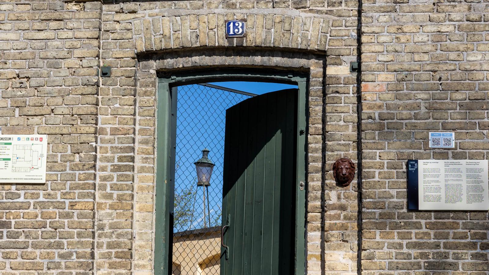 Indgang Danmarks Forsorgsmuseum