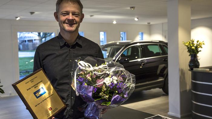 Thomas Hjortshøj, pressechef, VW, Skandinavisk Motor Company, Årets Campingtrækker 2019