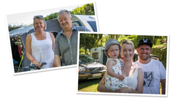 tre generationer, familien Outzen, Nibe, Camping Agenten
