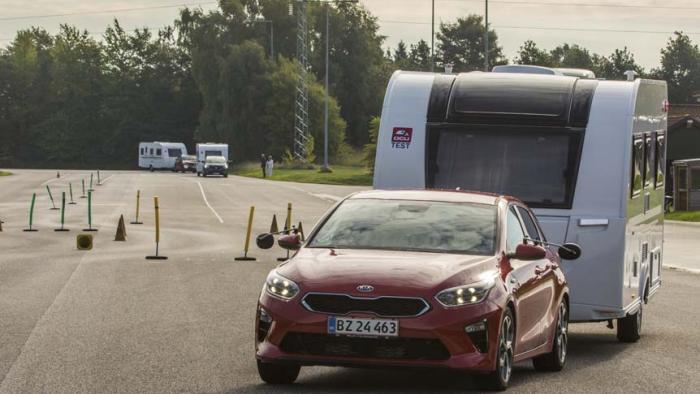 Kia Ceed 1,4 T-GDI Comfort, bil, biltest, campingtrækker
