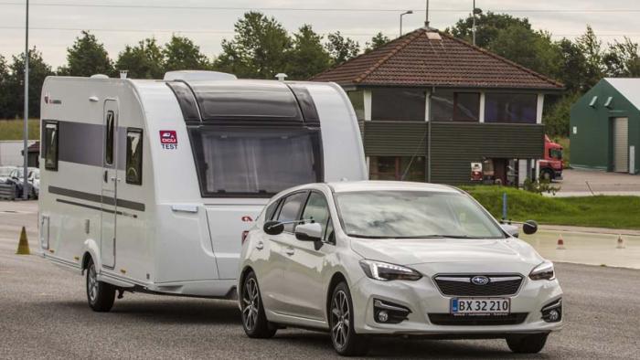 Subaru XV, bil, biltest, campingtrækker