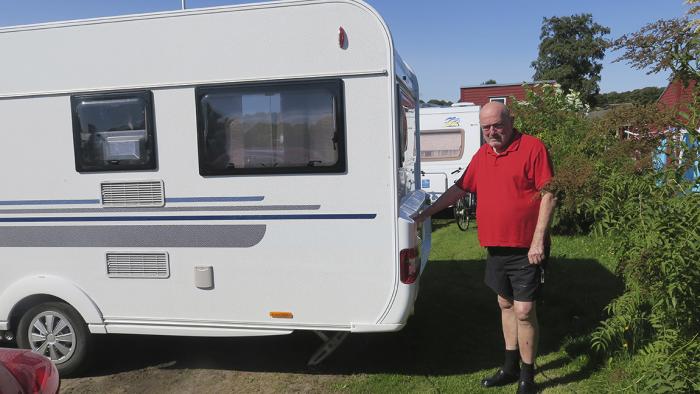 Holger Brandt Kofoed, campingvogn