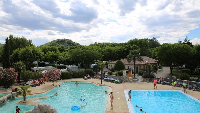 Camping Nature Parc L’Ardéchois, Frankrig, campingplads, teltcamping, pool, naturcamping