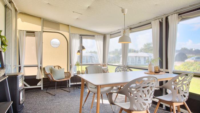Henne Strand Camping, vintercamping, Isabella-fortelte