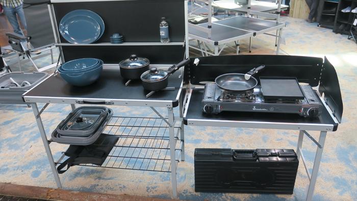Isabella foldbart udekøkken, campingudstyr, campinggrej