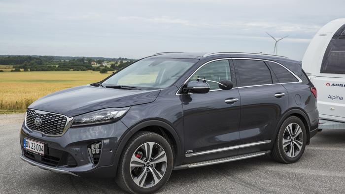 Kia Sorento, biltest, bil, SUV, campingtrækker