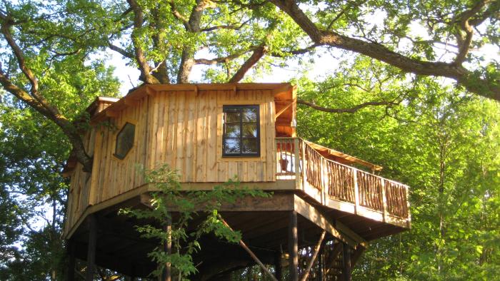 Sverige, VisitSweden, trætop, Korpaboet, natur, sov i pagt med naturen