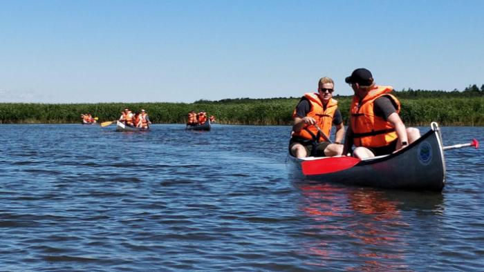 Kyst- og Fjordcentret kanotur