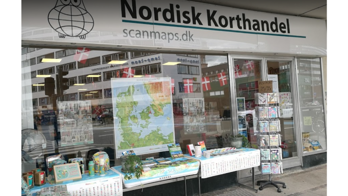 Billede af Nordisk Korthandels facade