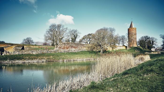 Billede af Vordingborg Slotsruin og Gåsetårnet