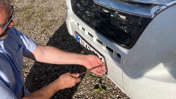 Afmeld autocamper