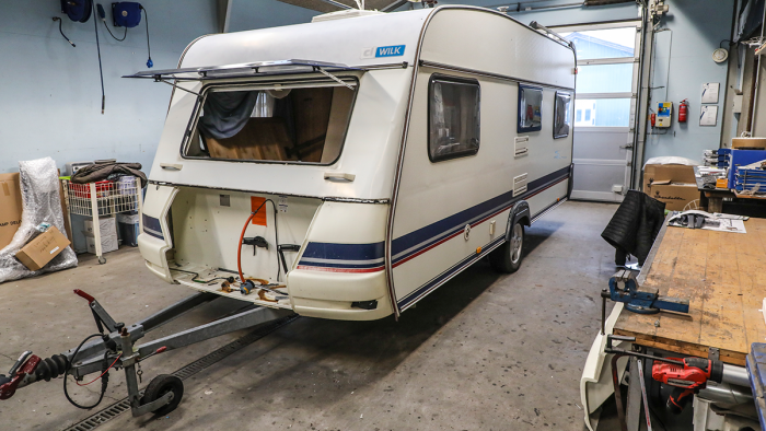 Brugt campingvogn