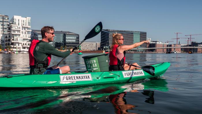 Green Kayak