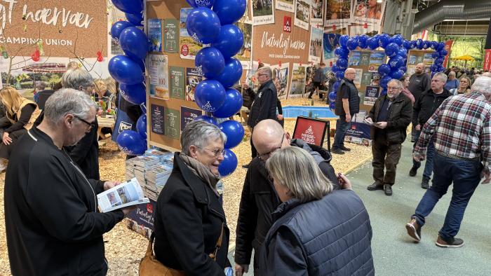 DCU stand på Ferie for Alle 2026