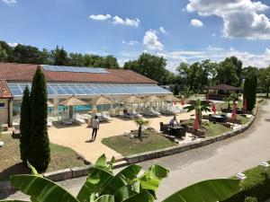 udsigt over poolen