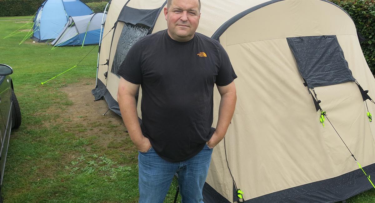 Teltcamping, Outwell-fanklub, Outwell Fanklub Danmark, telttræf, teltklub, Karsten Petersen