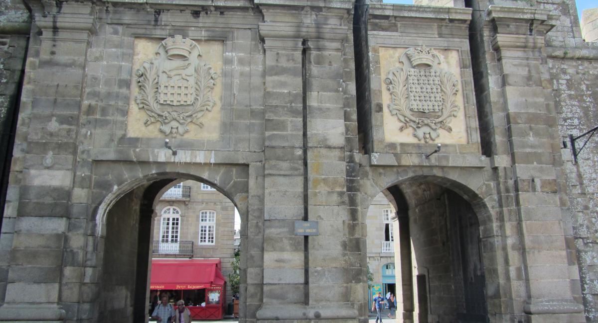 Bymuren til centrum af Saint Malô