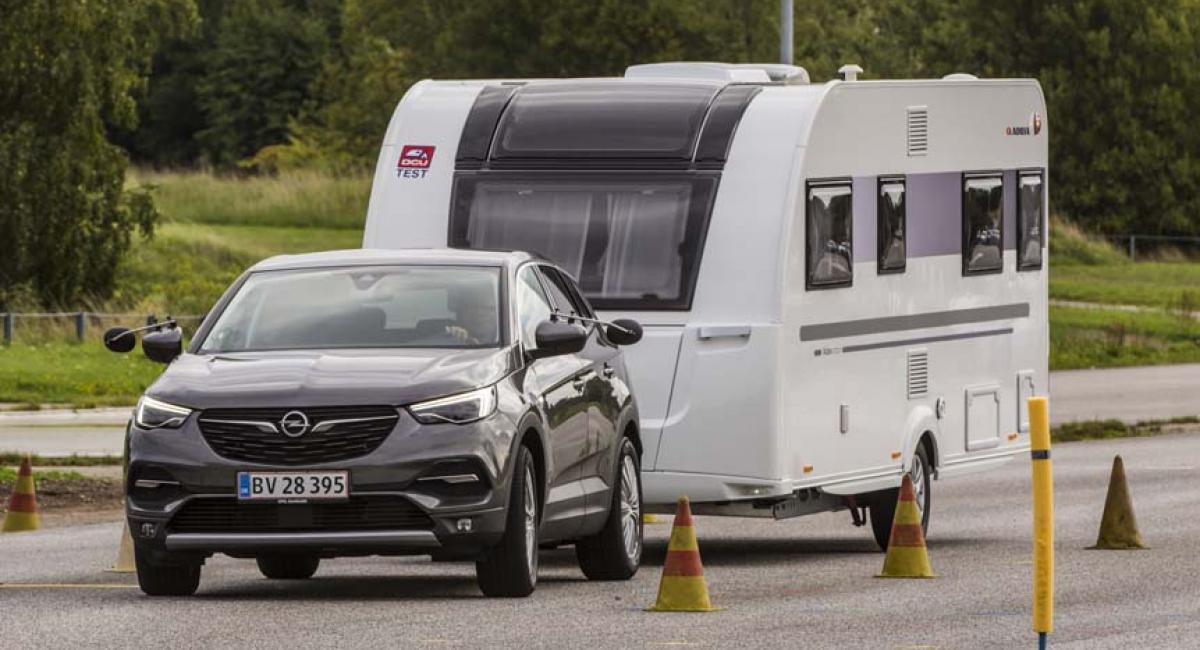 Opel Grandland X, bil, biltest, campingtrækker